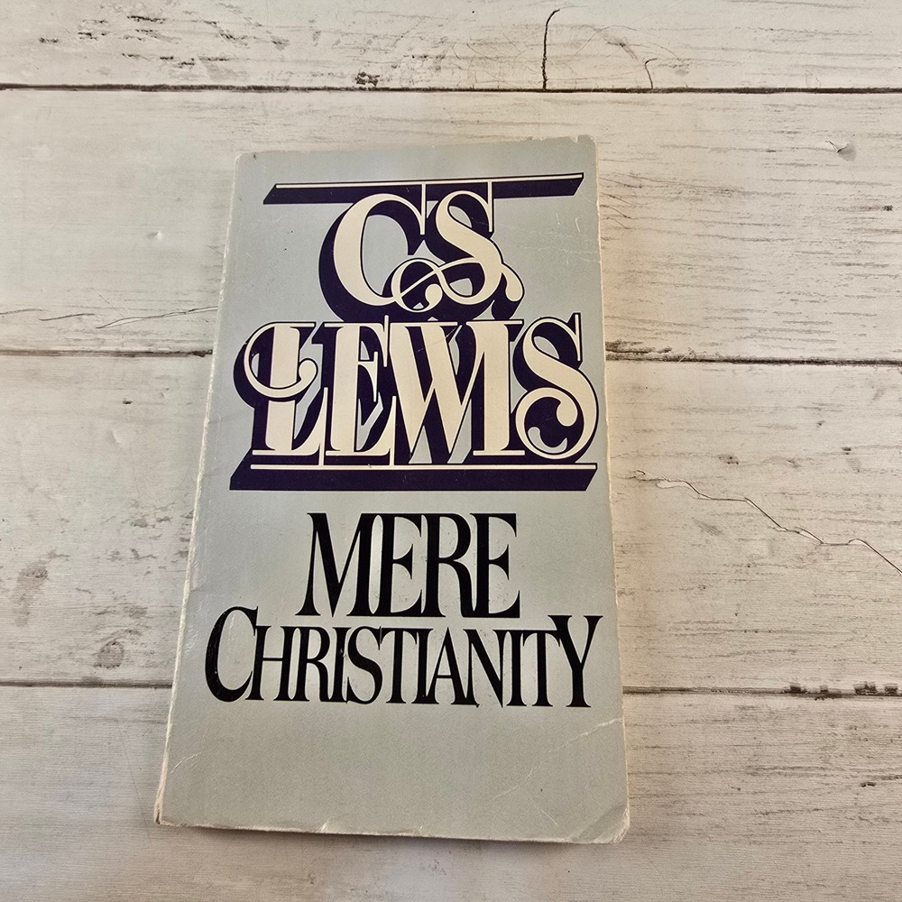 Vintage Mere Christianity C.S. Lewis Macmillan Paperback 1960 Edition 0020868308